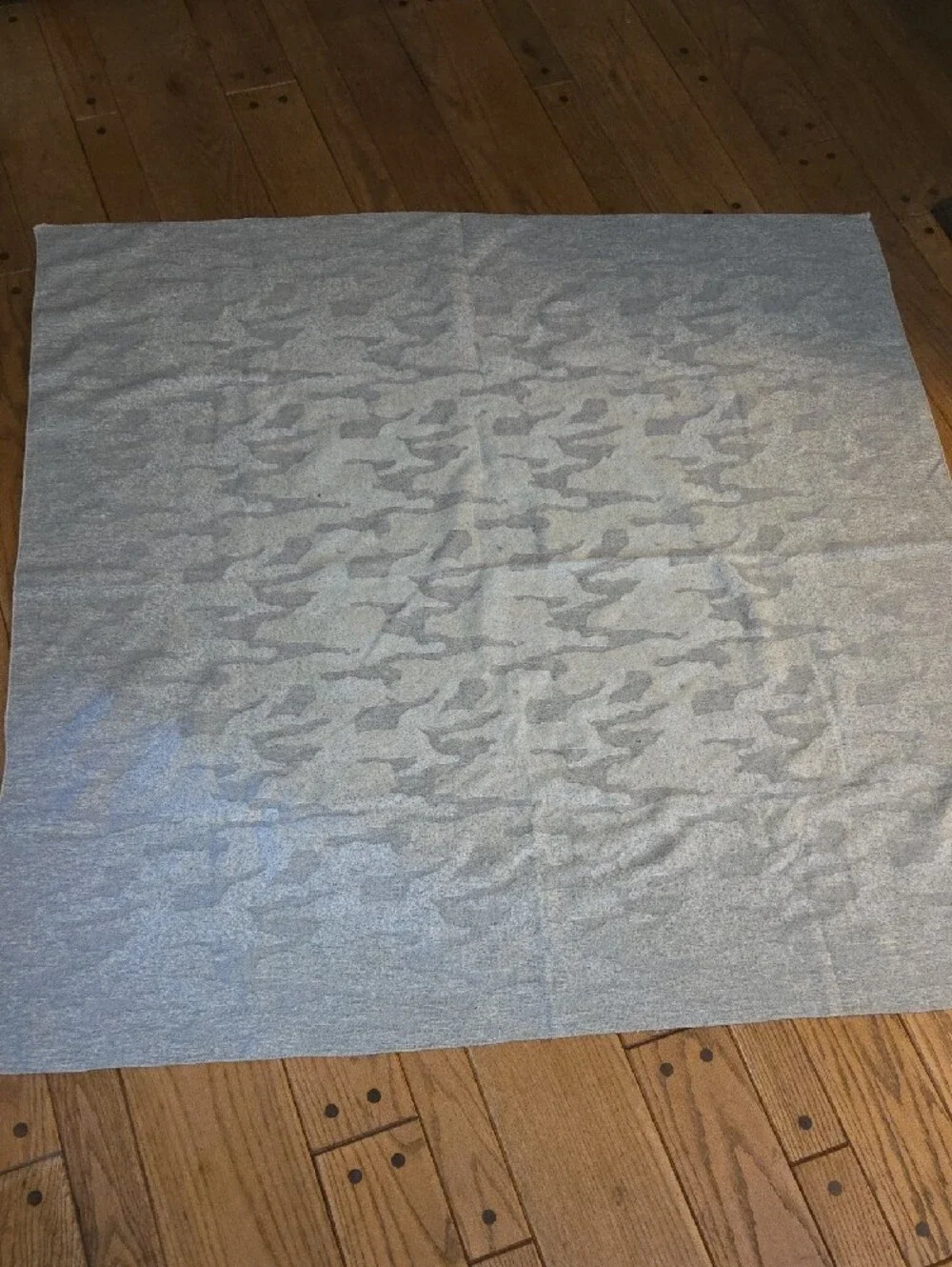 Anthropologie Cozy Camouflage Throw Blanket